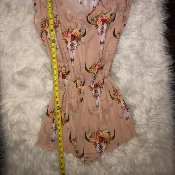 Show Me Your Mumu Frida Bullhead Romper EUC! Size X Small - Picture 4 of 5